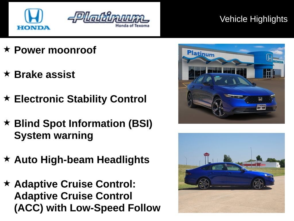 2026 Honda Accord Hybrid Sport