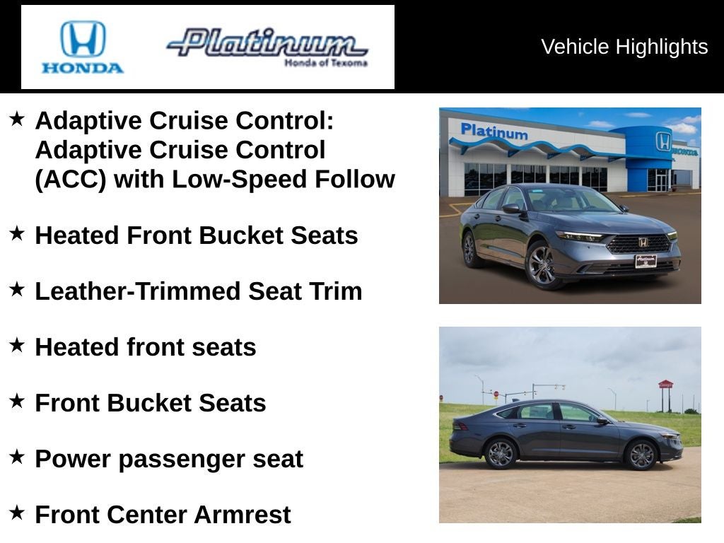 2026 Honda Accord Hybrid EX-L