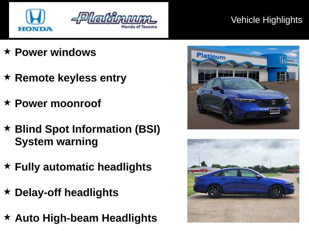 2026 Honda Accord Hybrid Sport-L