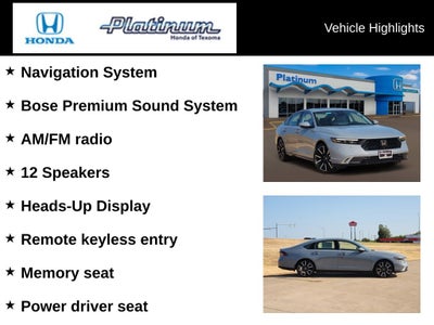 2026 Honda Accord Hybrid Touring