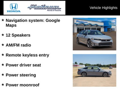 2026 Honda Civic Hybrid Sport Touring