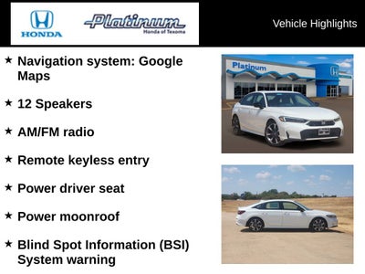 2026 Honda Civic Hybrid Sport Touring