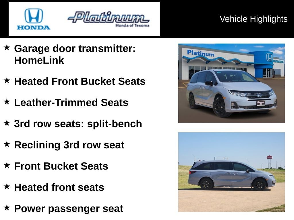 2026 Honda Odyssey Sport-L