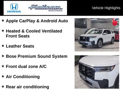 2026 Honda Pilot Elite