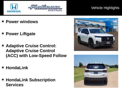 2026 Honda Pilot Black Edition
