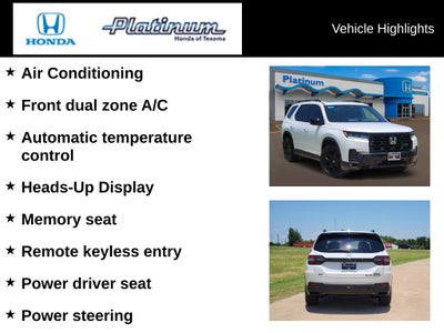 2026 Honda Pilot Black Edition