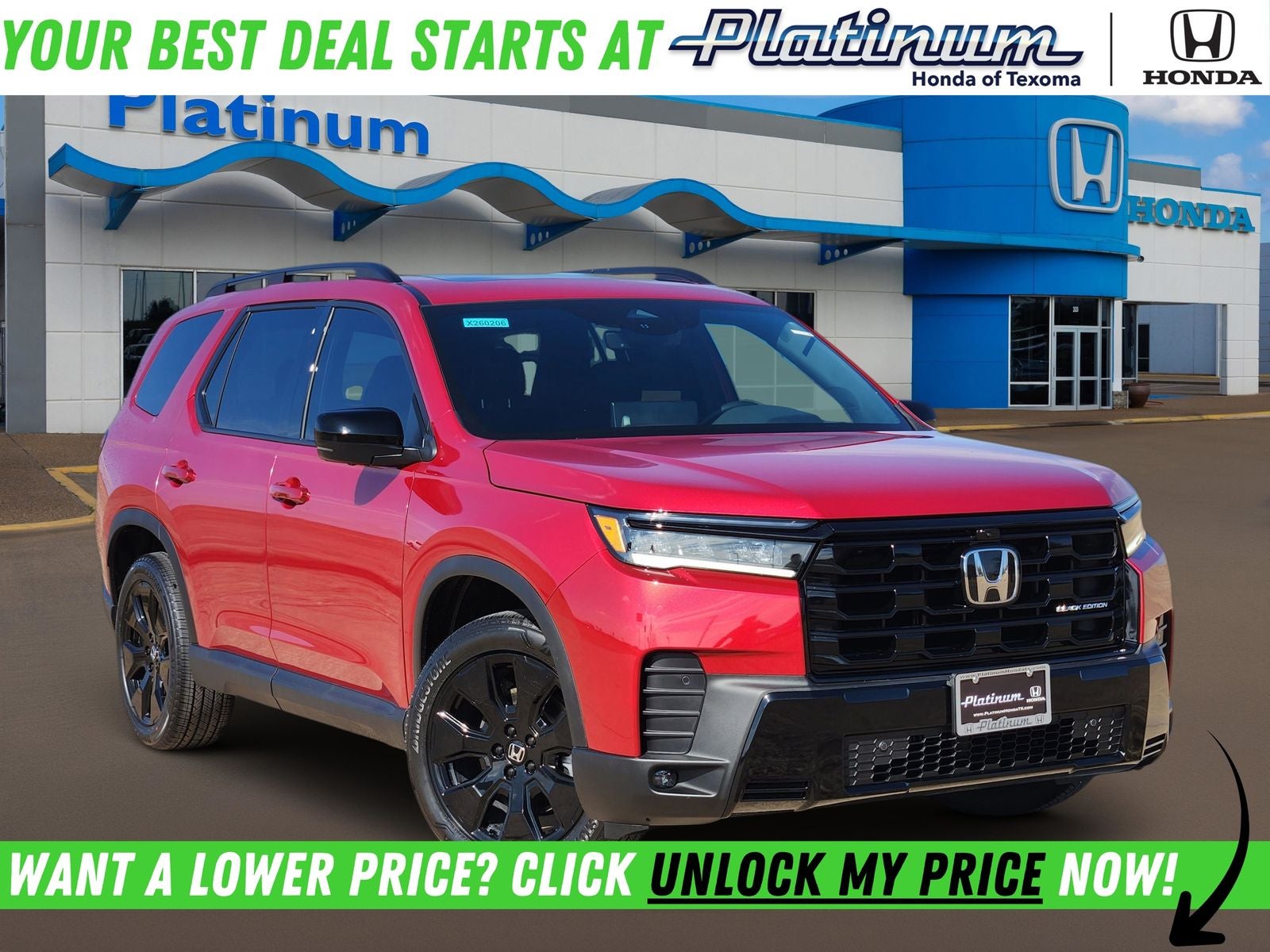 2026 Honda Pilot Black Edition