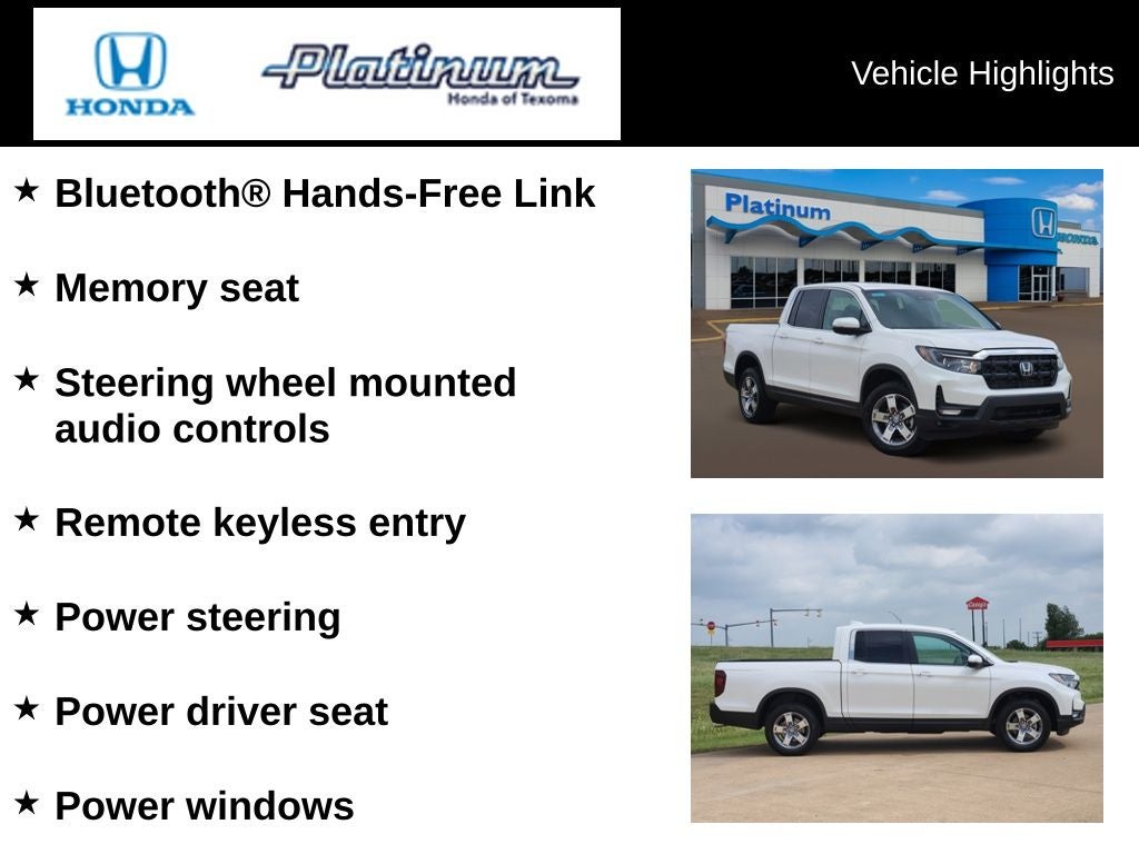 2026 Honda Ridgeline RTL