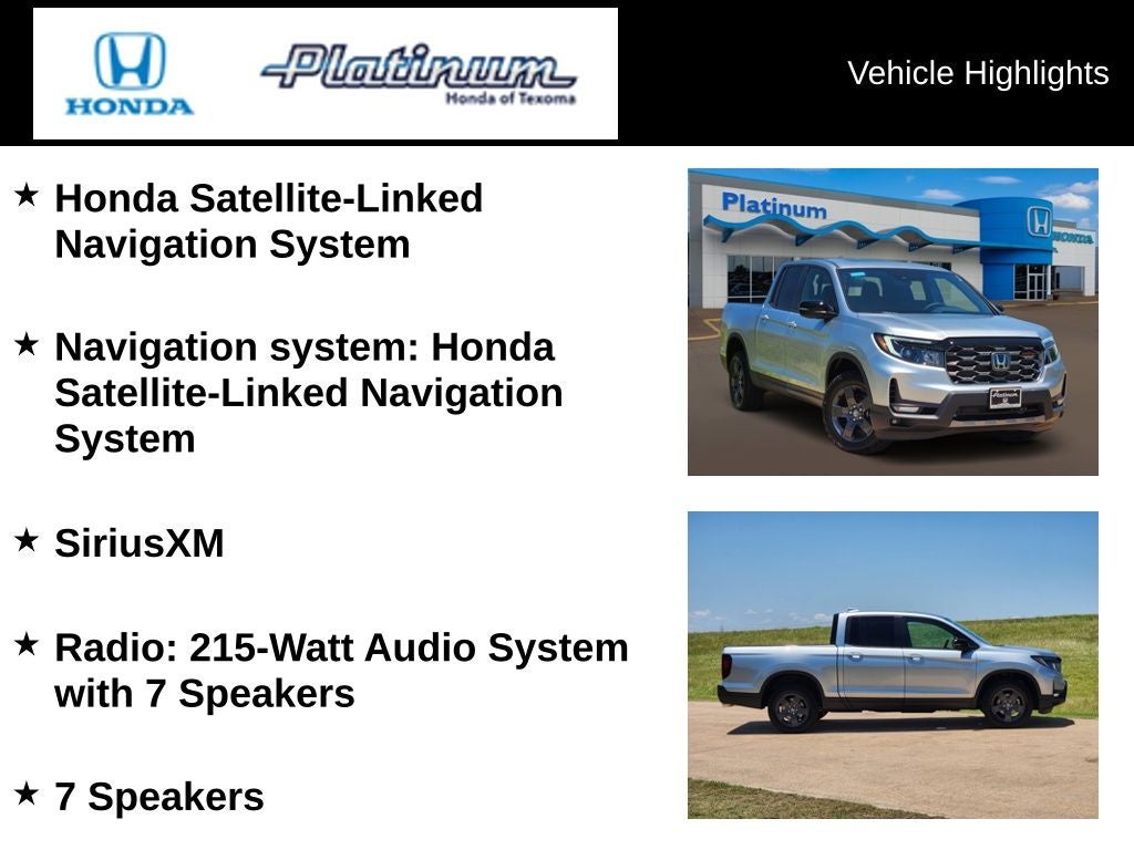 2026 Honda Ridgeline TrailSport