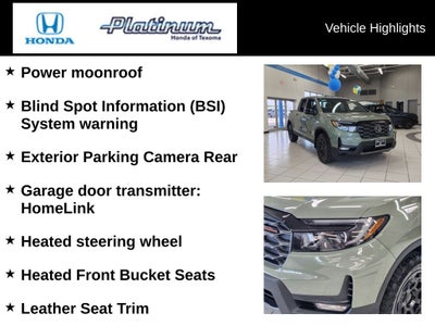 2026 Honda Ridgeline TrailSport+