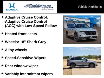 2027 Honda CR-V Hybrid TrailSport