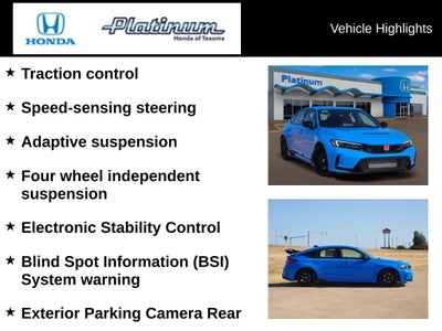 2026 Honda Civic Type R Manual