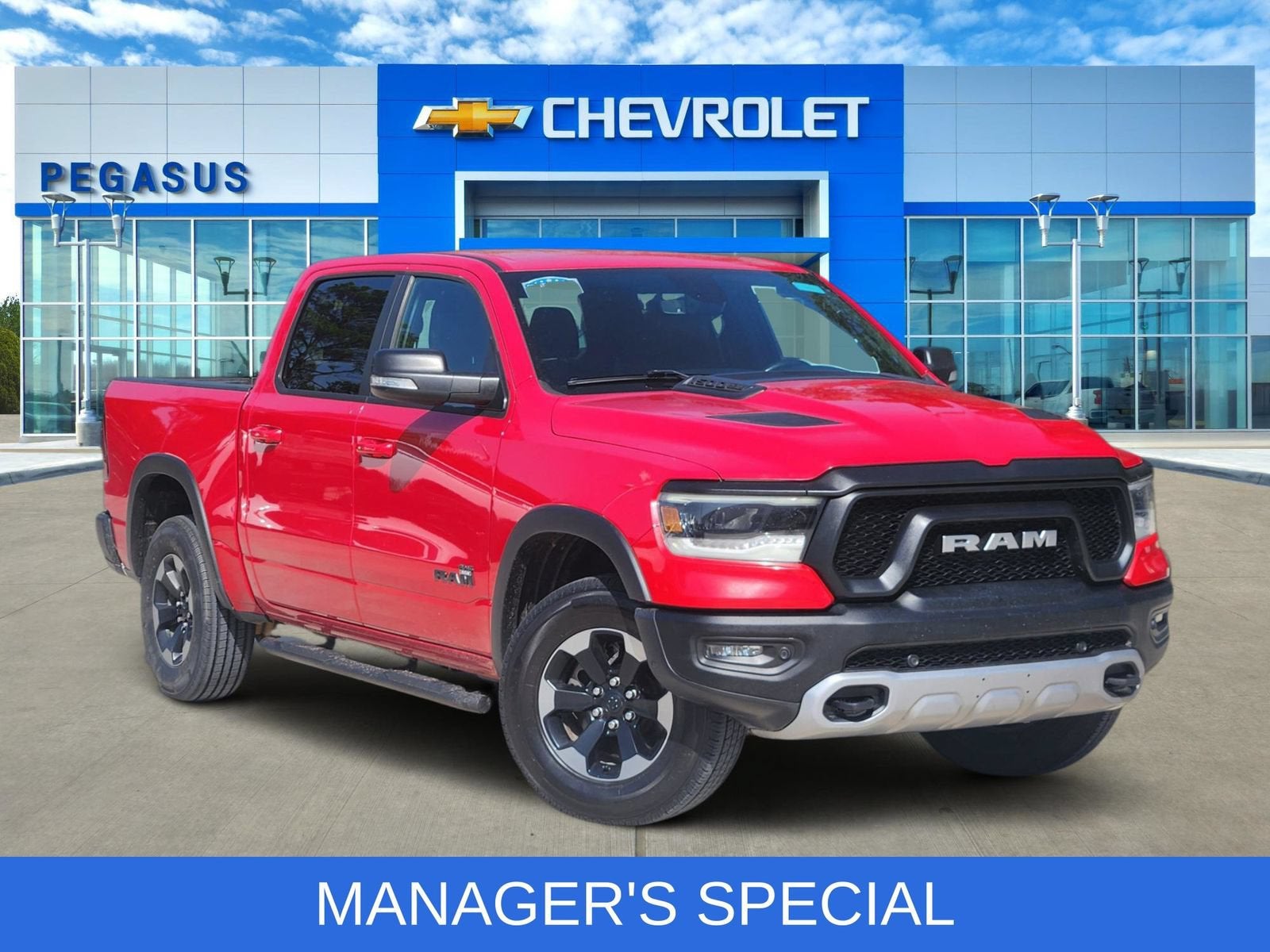 2019 RAM 1500 Rebel Crew Cab 4x4 5'7" Box