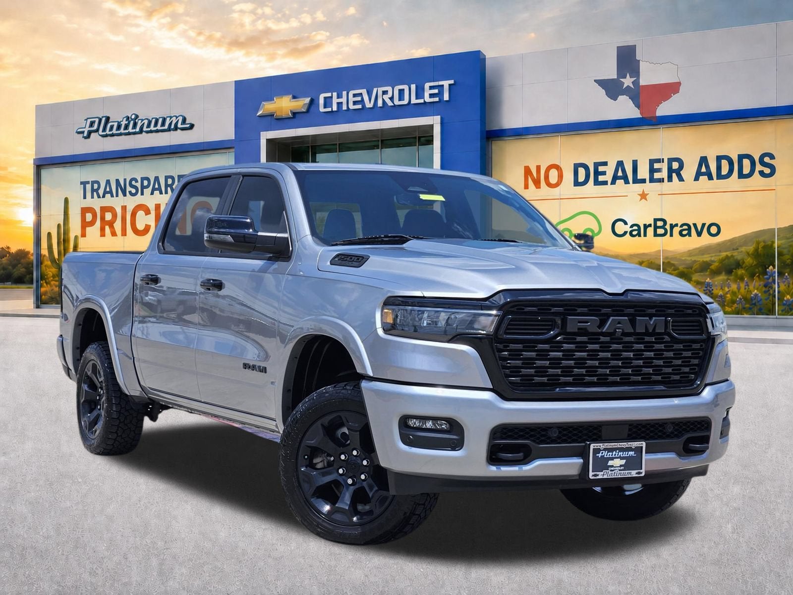 2025 RAM 1500 Lone Star Crew Cab 4x4 5'7" Box
