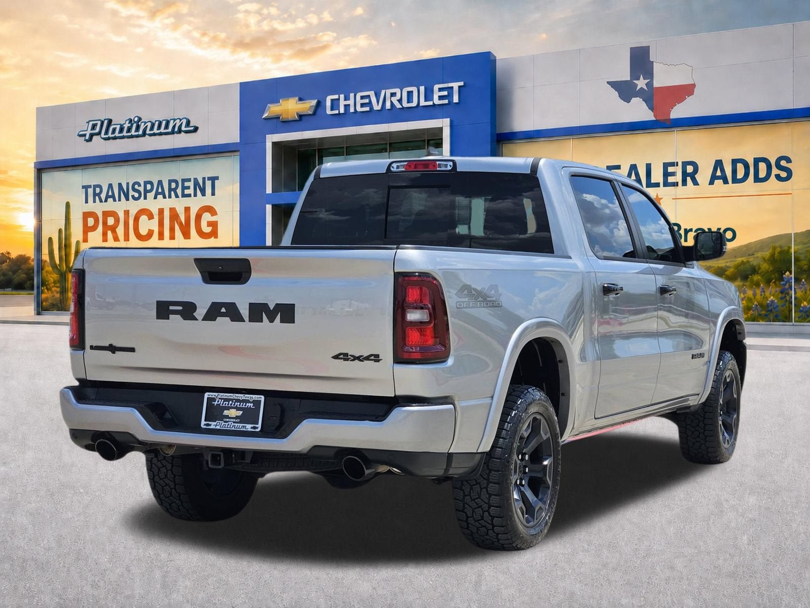 2025 RAM 1500 Lone Star Crew Cab 4x4 5'7" Box