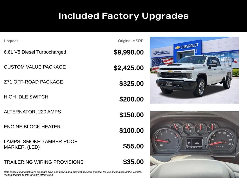 2026 Chevrolet Silverado 2500 HD Custom