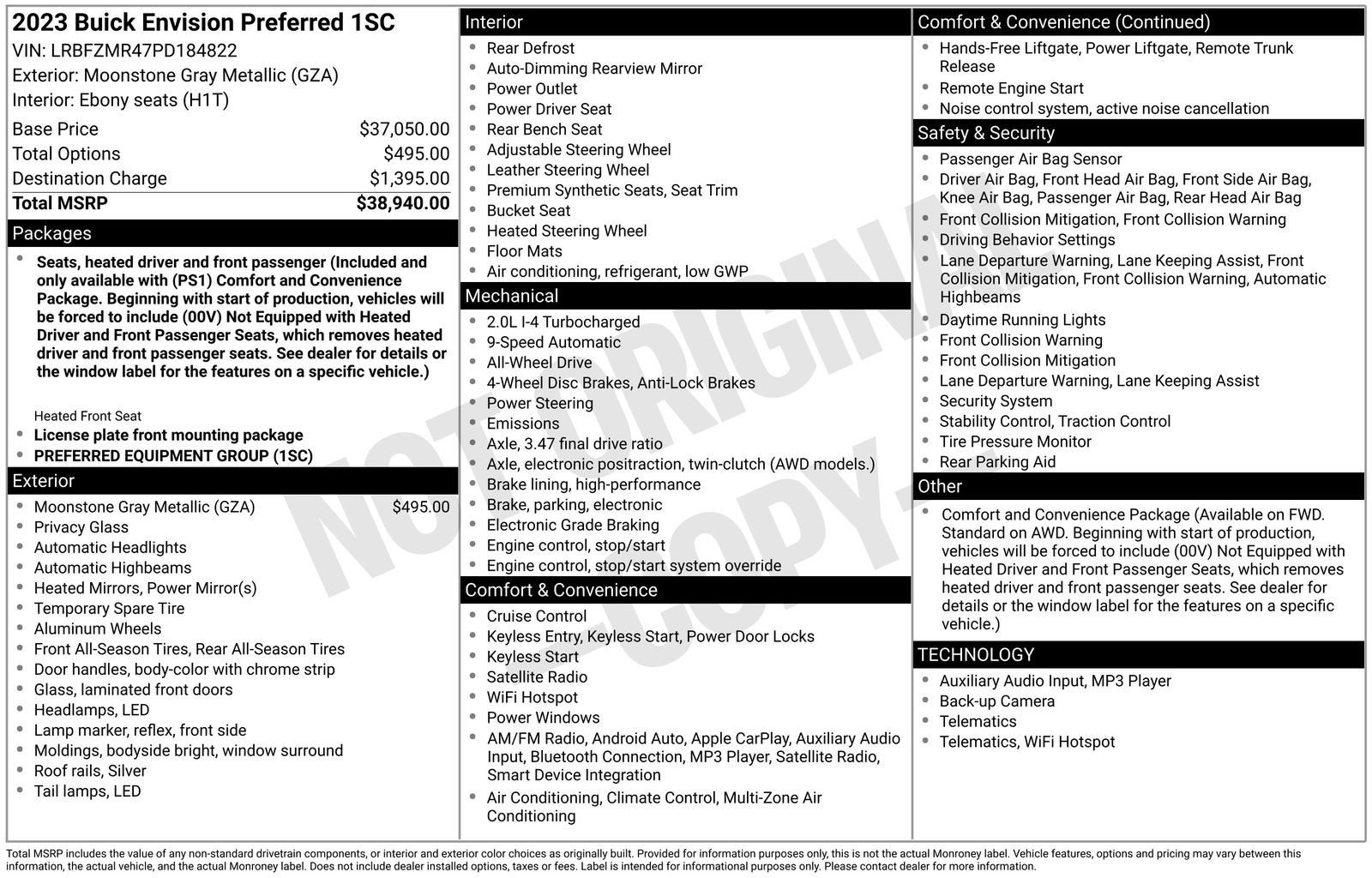 2023 Buick Envision Preferred