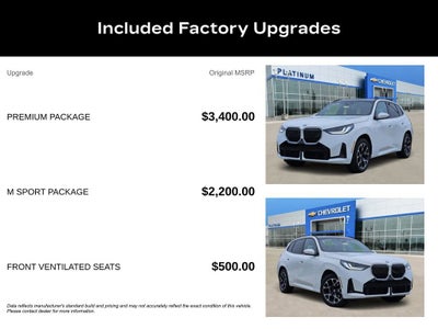 2025 BMW X3 30 xDrive