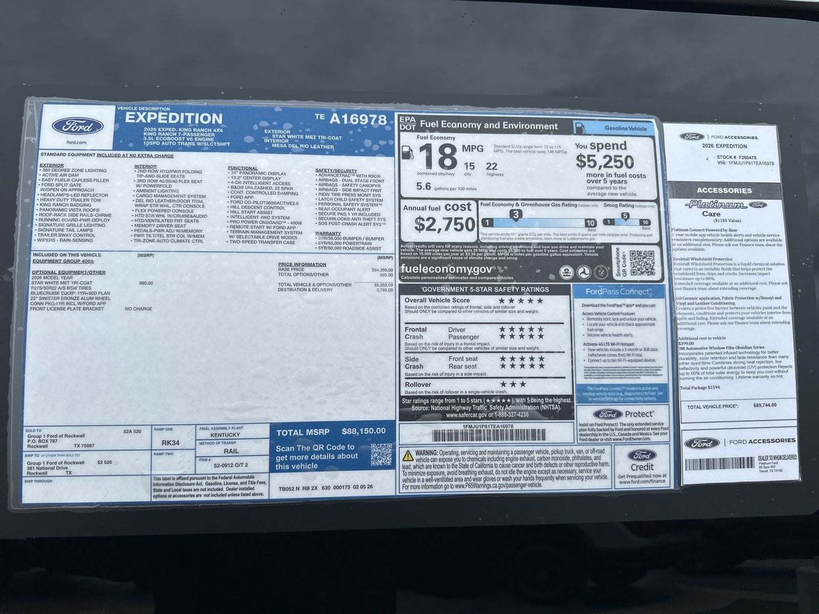 2026 Ford Expedition King Ranch