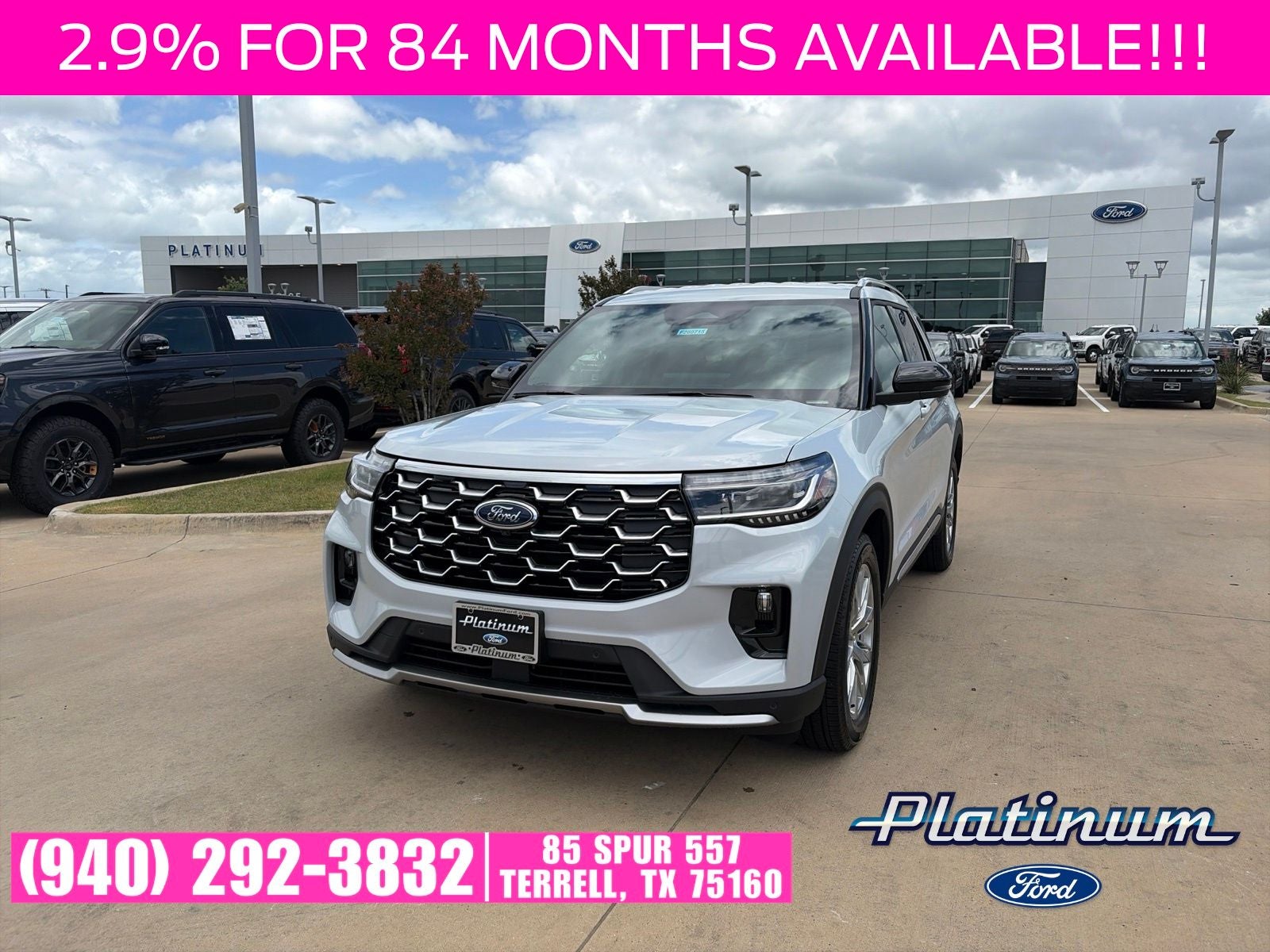 2026 Ford Explorer Platinum