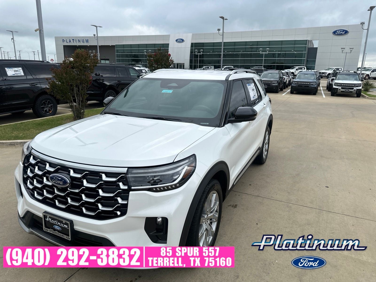 2026 Ford Explorer Platinum