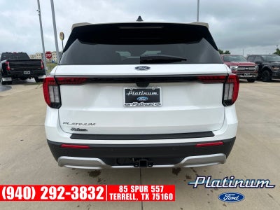 2026 Ford Explorer Platinum