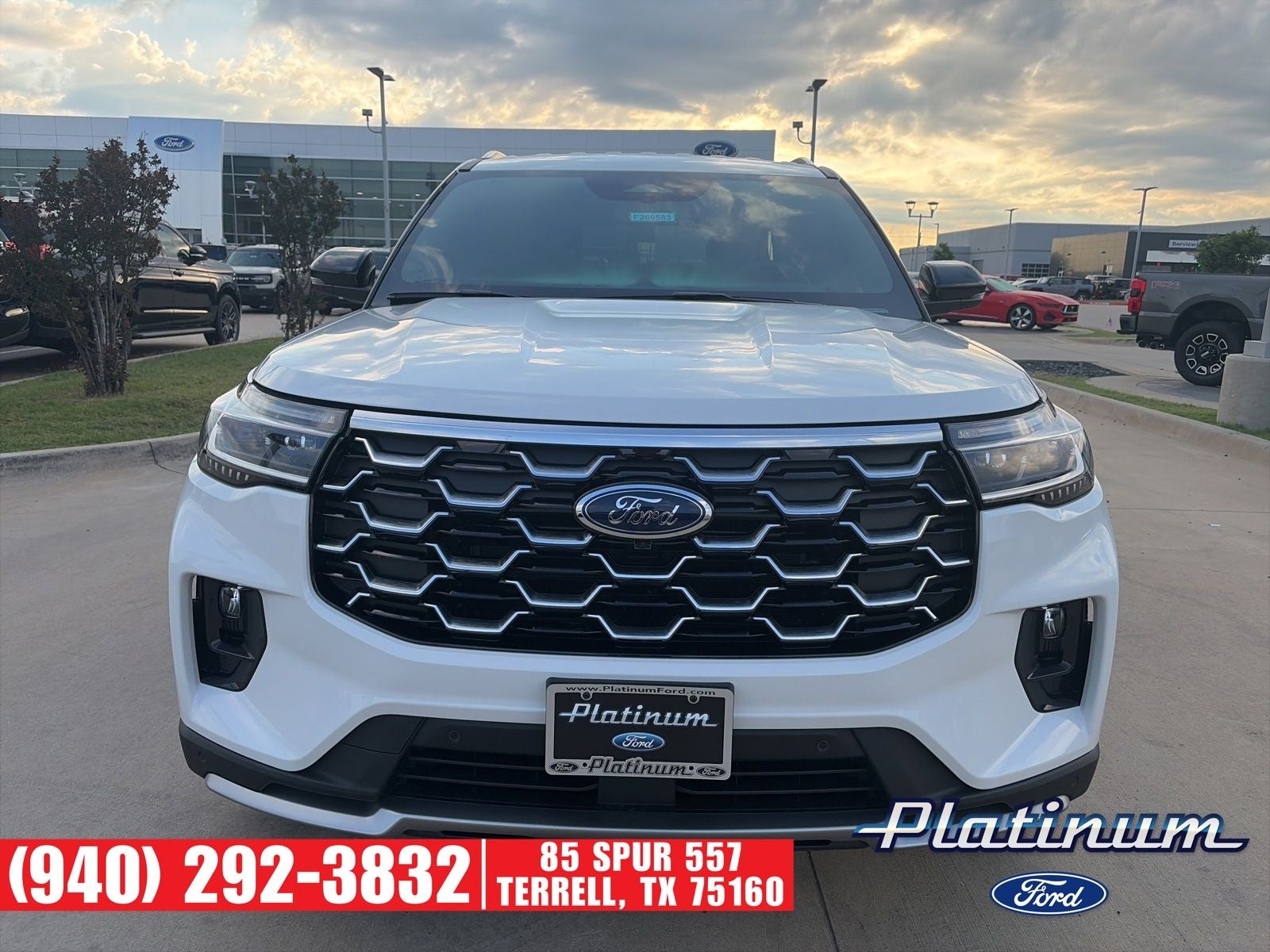 2026 Ford Explorer Platinum