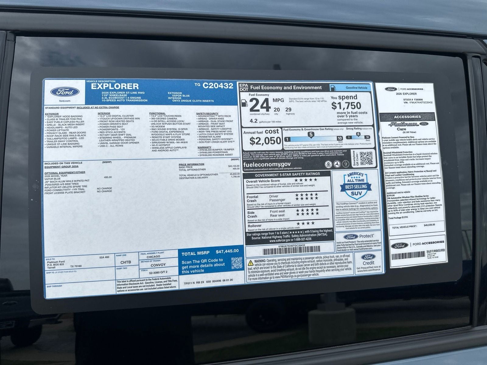 2026 Ford Explorer ST-Line