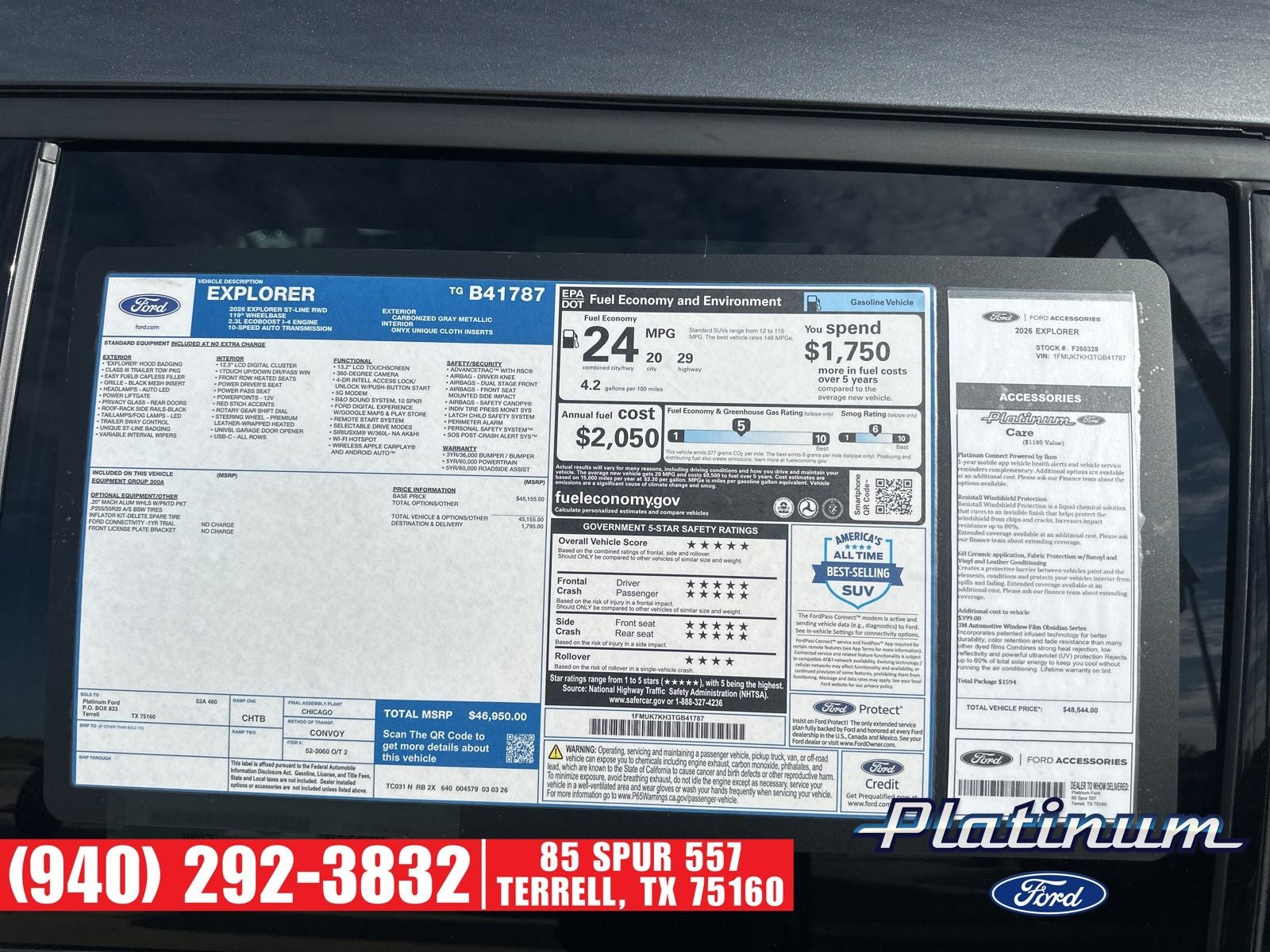 2026 Ford Explorer ST-Line