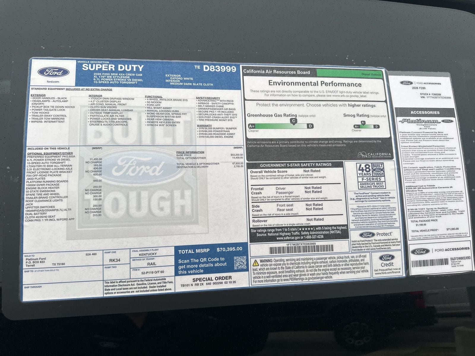 2026 Ford F-250SD XL