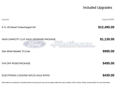 2023 Ford F-250SD Platinum