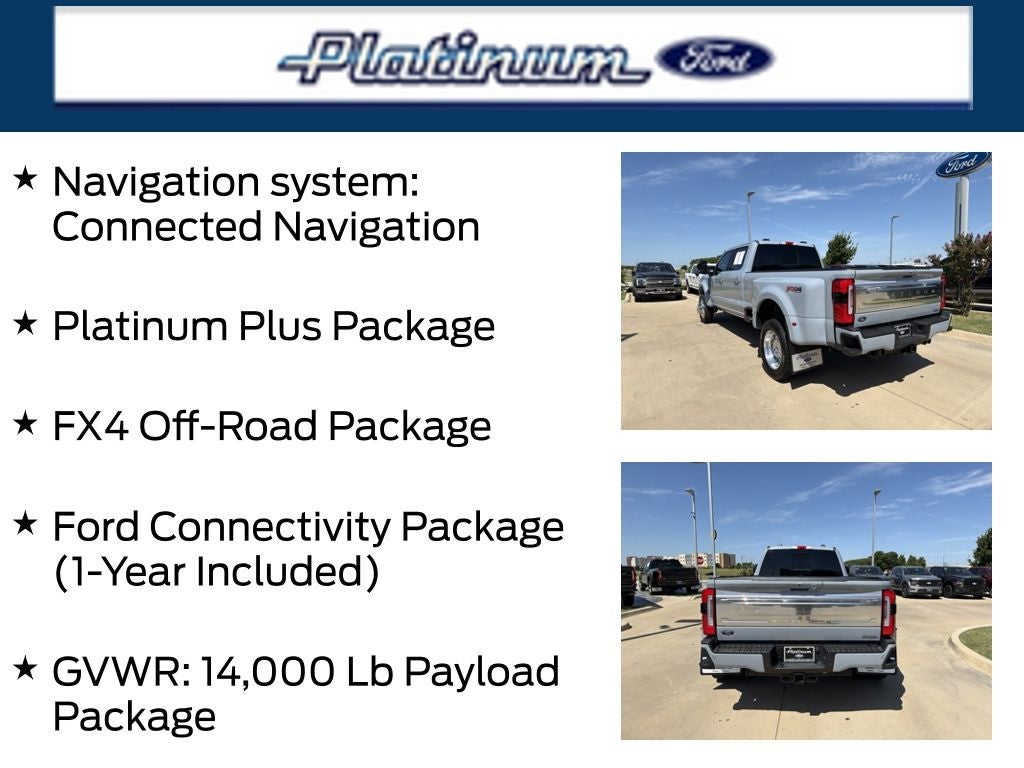 2026 Ford F-450SD Platinum DRW