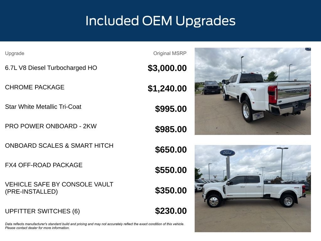 2025 Ford F-450SD King Ranch DRW