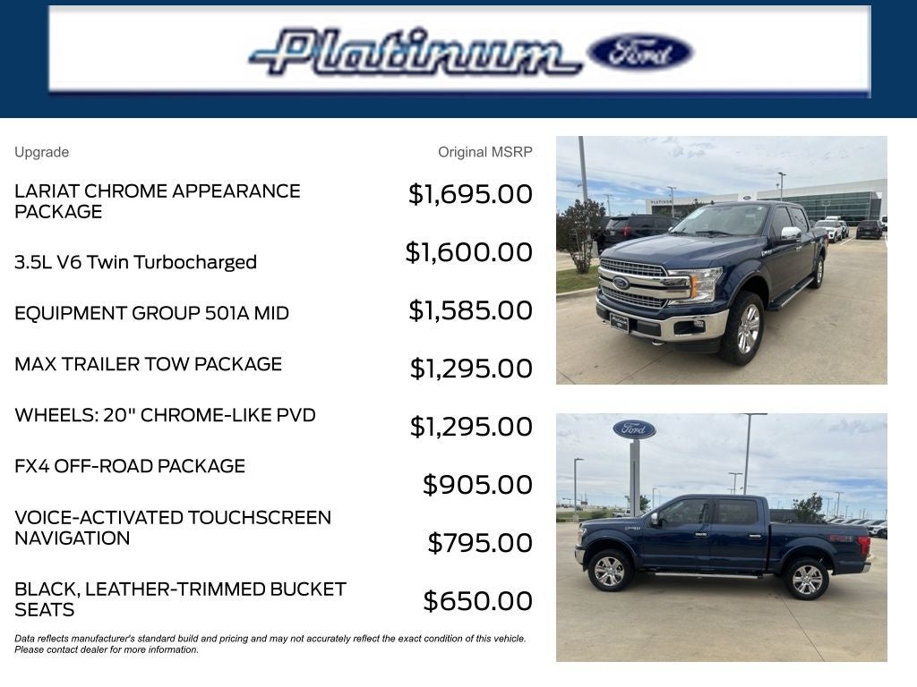 2019 Ford F-150 Lariat