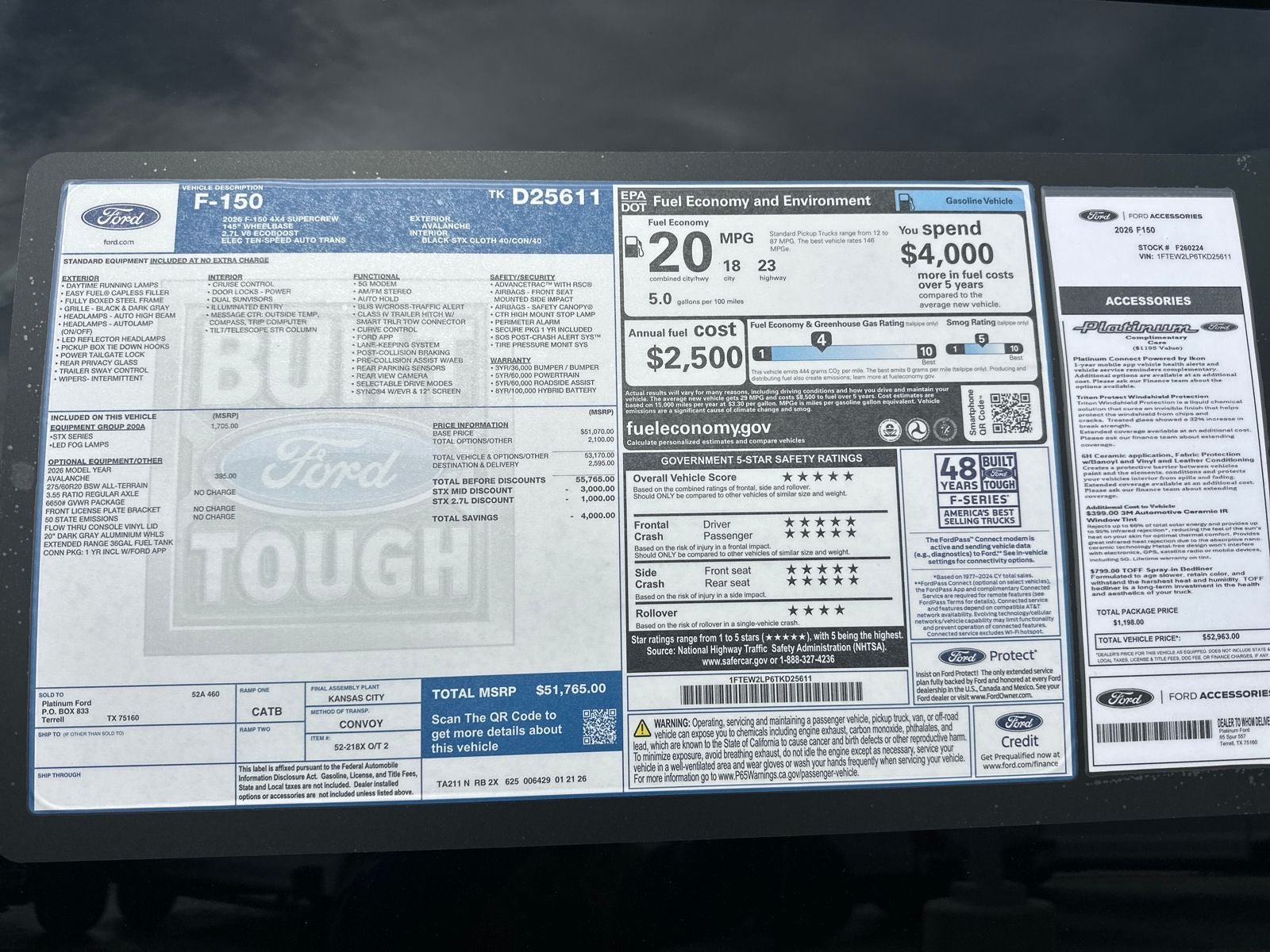 2026 Ford F-150 STX