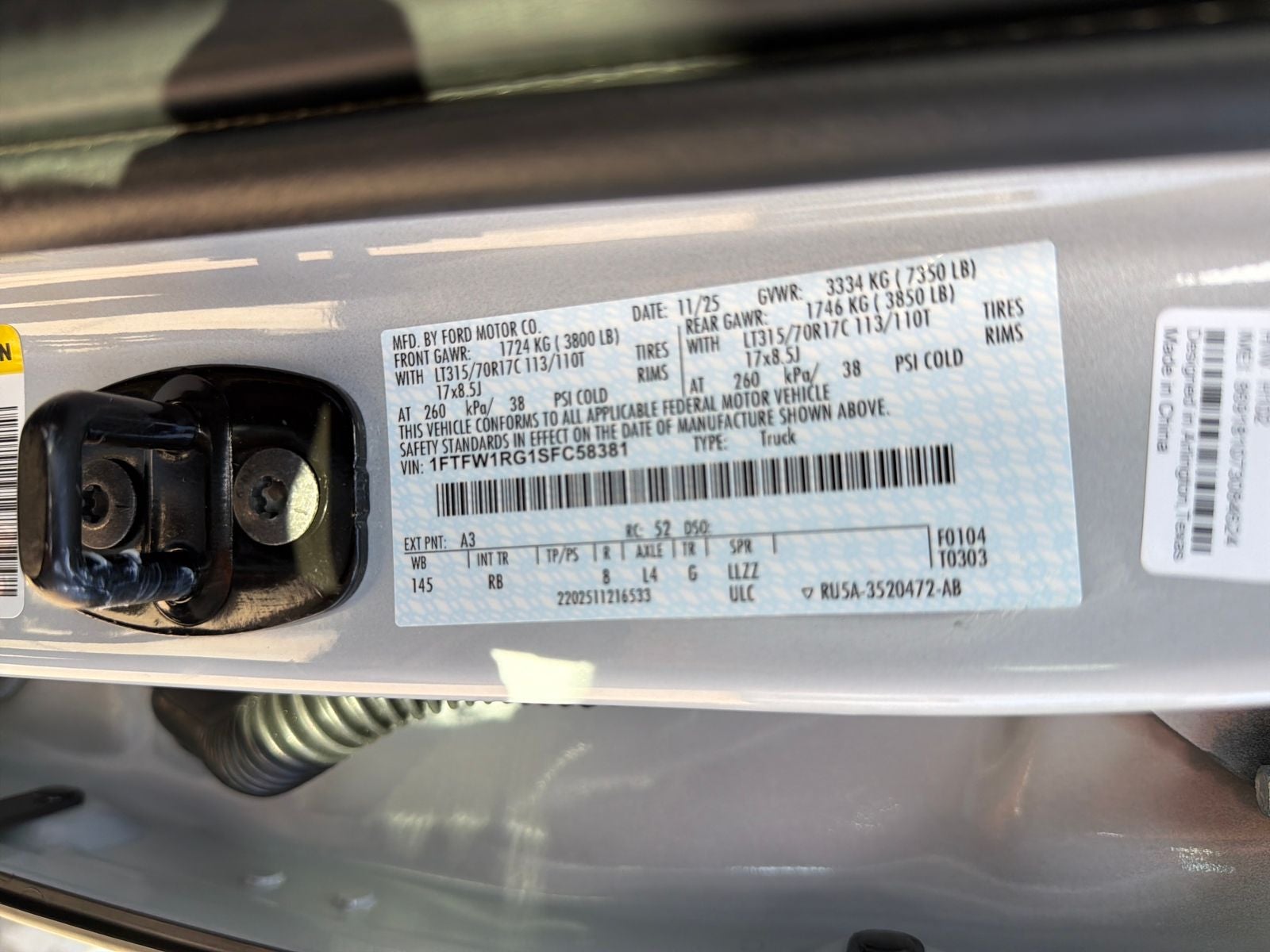 2025 Ford F-150 Raptor