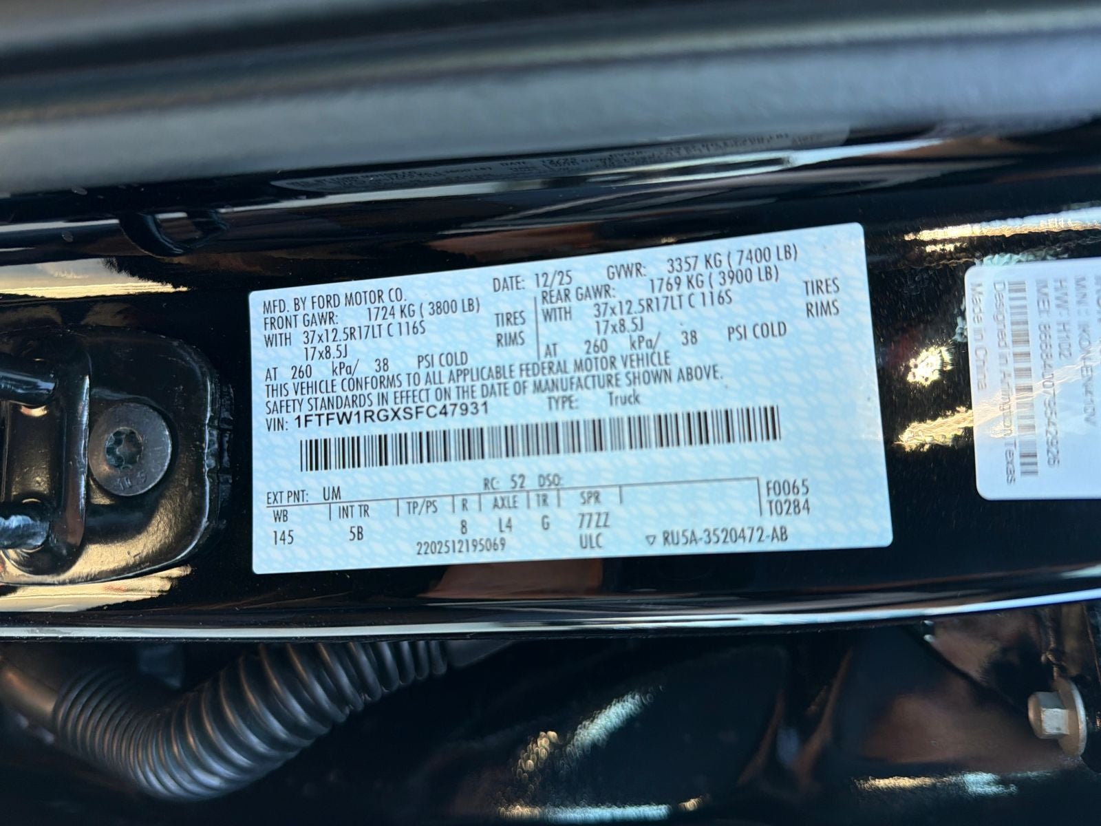 2025 Ford F-150 Raptor