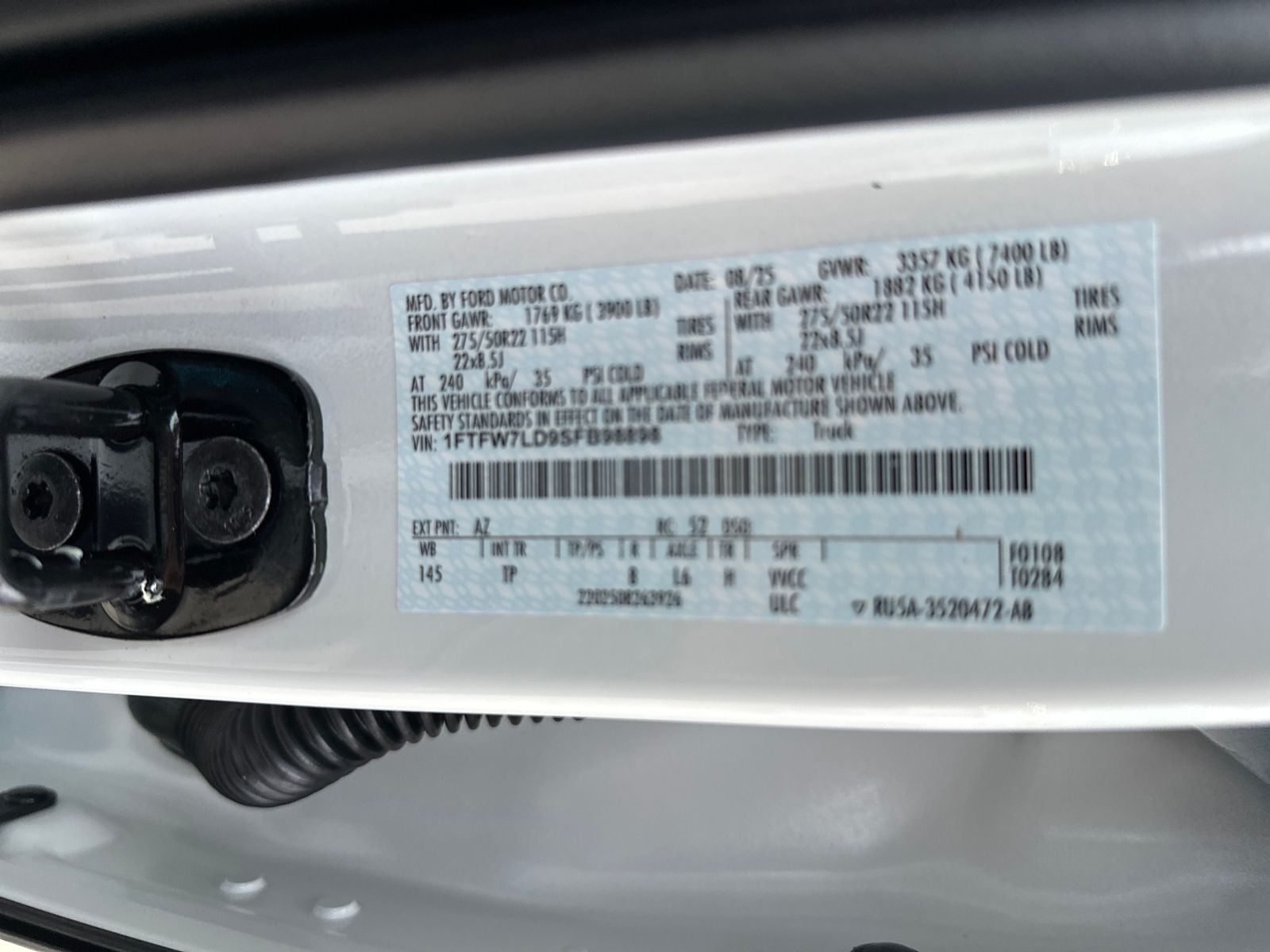 2025 Ford F-150 Platinum