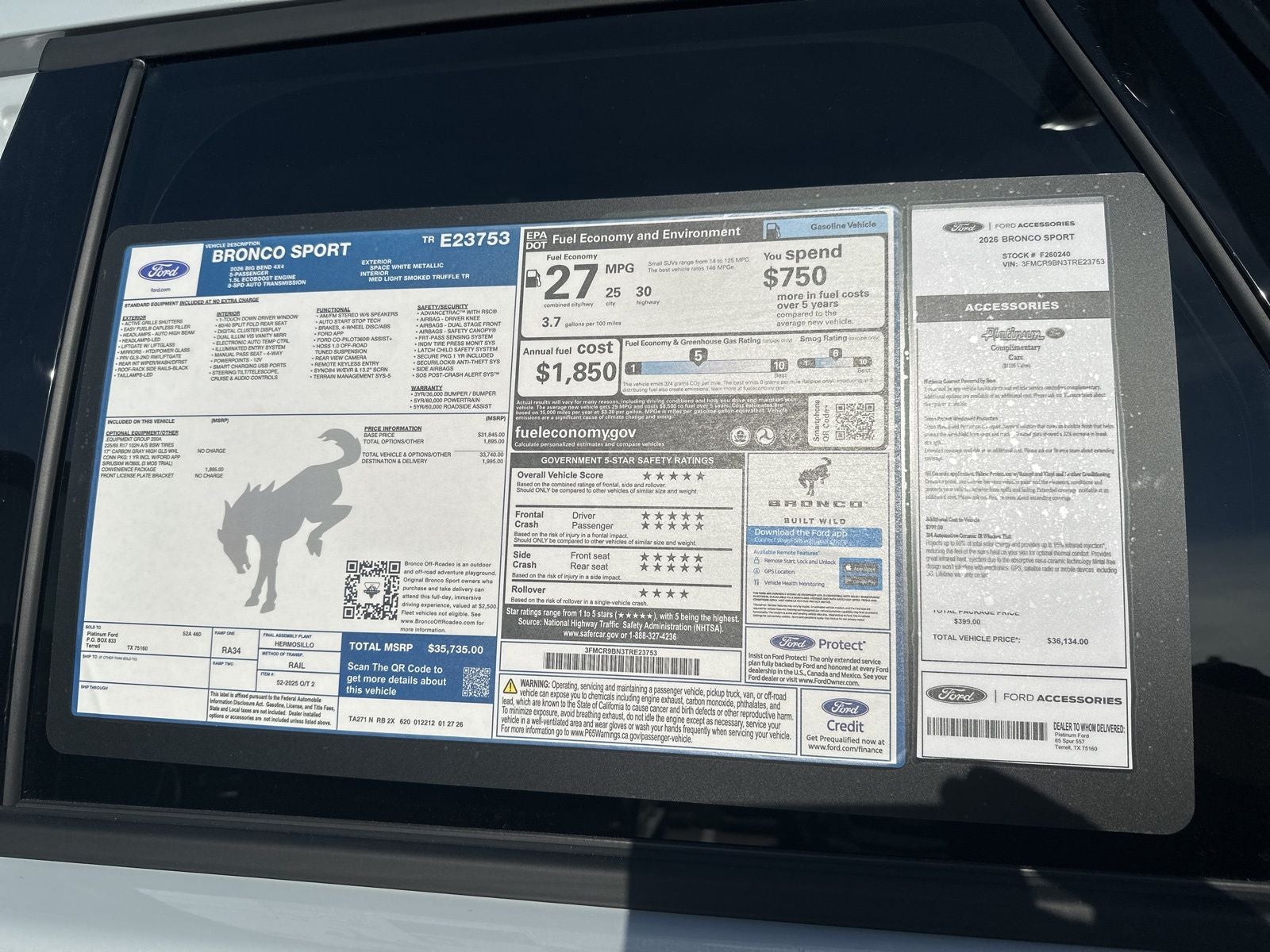 2026 Ford Bronco Sport Big Bend