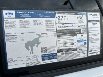 2026 Ford Bronco Sport Outer Banks
