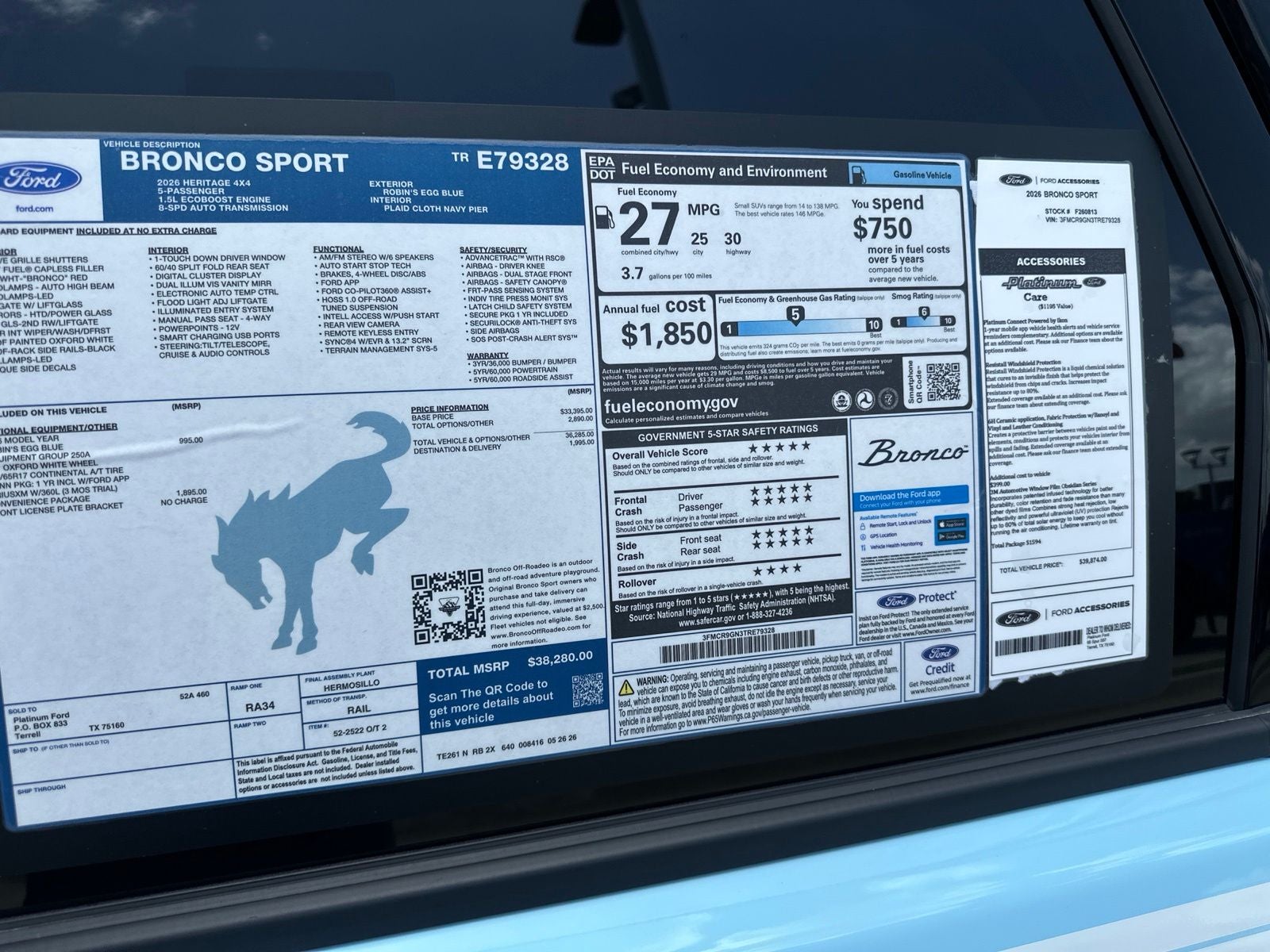 2026 Ford Bronco Sport Heritage