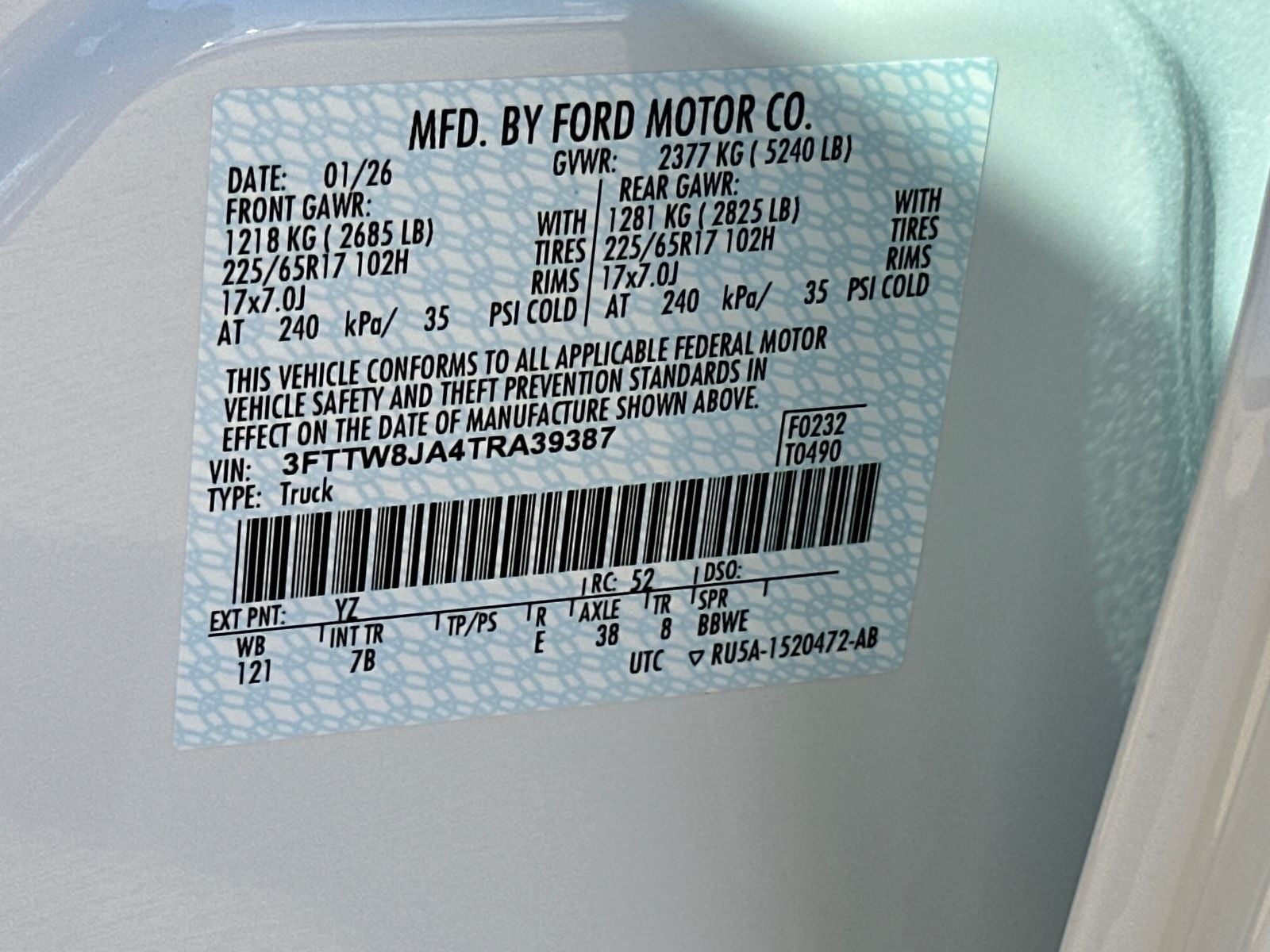 2026 Ford Maverick XLT