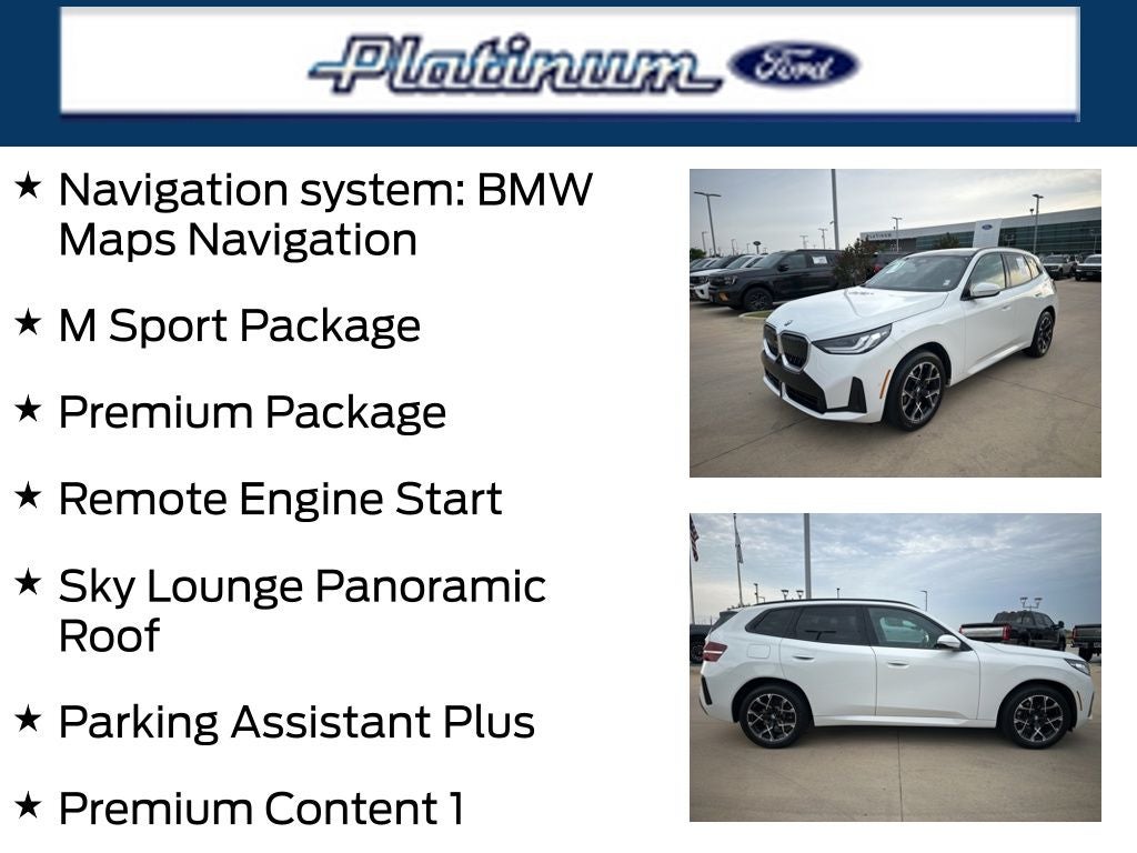 2025 BMW X3 30 xDrive