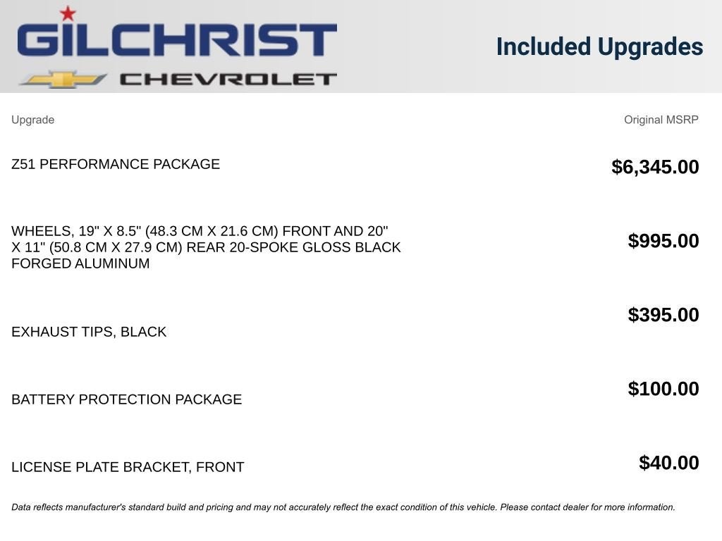2026 Chevrolet Corvette Stingray 2LT