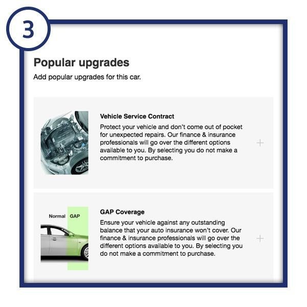 Step 3: Vehicle Coverage and Protection